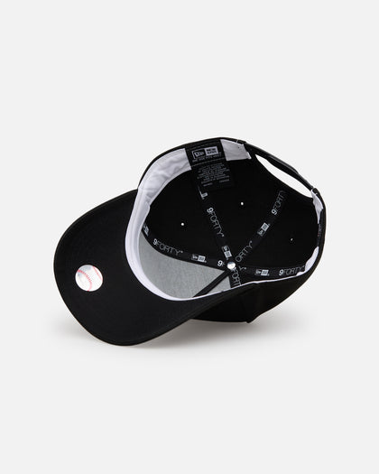 New Era Boston Red Sox 'Easy Black and White' 9FORTY A-Frame Snapback Black/White