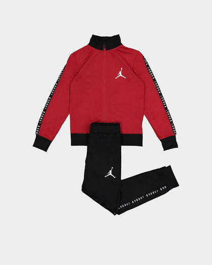 Jordan Kids' Air Jordan Tricot Set Gym Red/Black