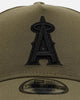 New Era Los Angeles Angels 'Easy Olive' 9FORTY A-Frame Snapback Olive