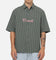Vouseti Full Court Button Up Shirt Money Green Plaid