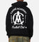 Carre Academy Chest Hoodie Black