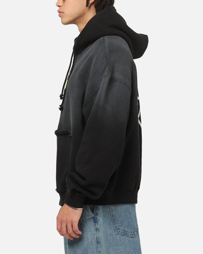 Mitchell & Ness Chicago Bulls Tape Hoodie Black