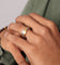 NXS Twisted Tungsten Ring Gold/Tungsten