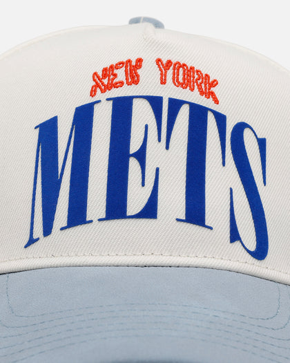 Pro Standard New York Mets 'Stamped' Pro Pinch Strapback Eggshell