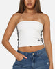 Adidas Women's 3-Stripes Tube Top White/Black