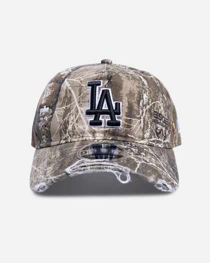 New Era Los Angeles Dodgers 'Worn Realtree' 9FORTY A-Frame Unstructured Snapback Real Tree Camo