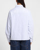 Loiter Chopper Long Sleeve Shirt Blue/White