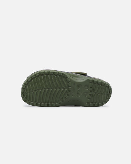 Crocs Classic Hemp Camo Clog Army Green