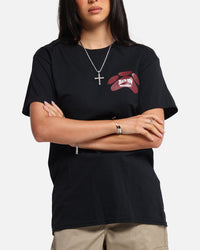 Deathrow Records Doberman Bandana T-Shirt Black