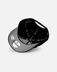 New Era Oakland Athletics 'Spider Web Visor' 9FORTY A-Frame Snapback Black