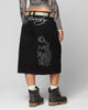 Ed Hardy Dragon Jorts Black