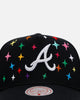 Mitchell & Ness Atlanta Braves 'Rhinestone Luxury' Pro Pinch Snapback Black
