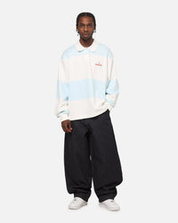 Carre Baseline Rugby Shirt Blue Stripe