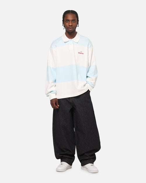 Carre Baseline Rugby Shirt Blue Stripe