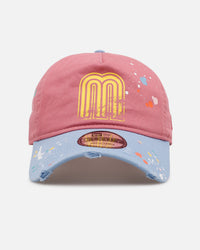 New Era Mexico National Baseball Team 'Seasoned' 9FORTY A-Frame Strapback Pink/Blue
