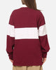 Mitchell & Ness Queensland Maroons Panelled Rugby Shirt Maroon