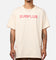 Daniel Patrick Surplus Logo T-Shirt Cream/Maroon