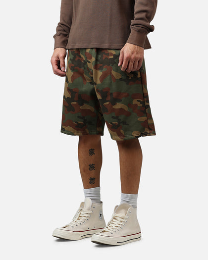 American Thrift Fleece Shorts Camo