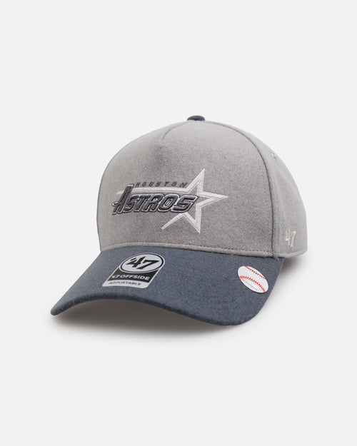 47 Brand Houston Astros 'Shades Of Gray' 47 Offside Snapback Cement
