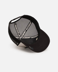 Goorin Bros The King Lion Trucker Snapback Off White/Black