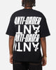 The Anti Order Anti Stacked Drop Shoulder T-Shirt Black