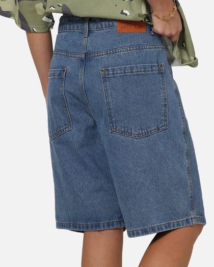 Carre Solace Baggy Jorts Mid Blue
