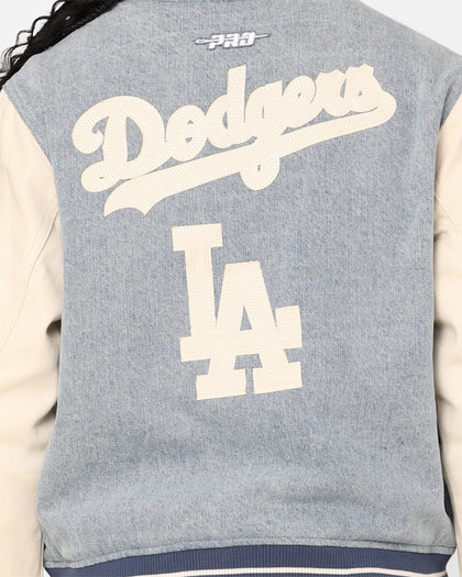 Pro Standard Women's Los Angeles Dodgers Varsity Jacket Denim