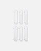 Jordan Everyday Cushioned Crew Socks 6 Pack White/Black