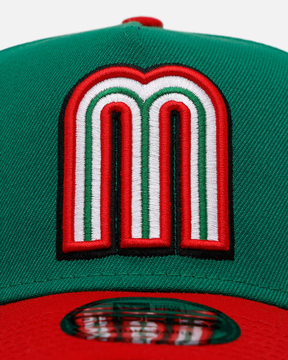 New Era Mexico 'World Baseball Classic' 9FORTY A-Frame Snapback Official Team Color