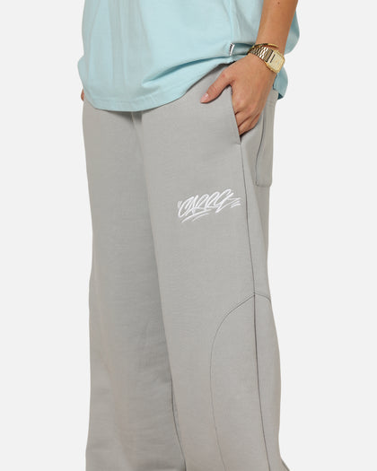 Carre Off Grid Panelled Trackpants Light Grey