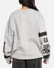 Mitchell & Ness Las Vegas Raiders Letterform Crewneck Grey Marle/Official Team Color
