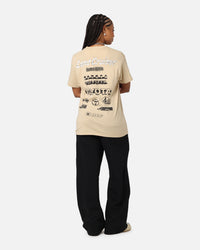 Huf X Toyota Rosetta T-Shirt Sand