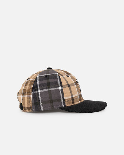 New Era Los Angeles Dodgers 'Multi Panel Plaid' 9FIFTY High Crown Strapback Plaid