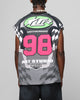 Loiter Motorsport Muscle T-Shirt Grey/Multi-Coloured