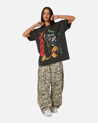 73Studio Marvel Fantastic Four Doctor Doom Heavy T-Shirt Black Wash