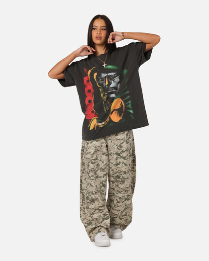 73Studio Marvel Fantastic Four Doctor Doom Heavy T-Shirt Black Wash