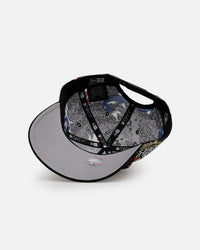 New Era Los Angeles Dodgers 'Koi' 9FORTY A-Frame Snapback Black/Multi-Colored