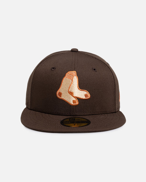 New Era Boston Red Sox 'Walnut' 59FIFTY Fitted Dark Brown