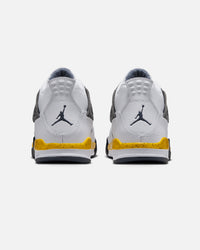 Jordan Kids' Air Jordan 4 Retro "Tour Yellow" (TD) White/Tour Yellow-White