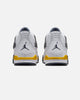 Jordan Kids' Air Jordan 4 Retro "Tour Yellow" (TD) White/Tour Yellow-White