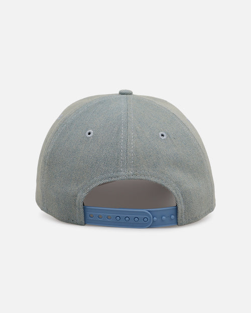 New Era Houston Astros 'Distressed Denim' 9FORTY A-Frame Snapback Light Wash Denim
