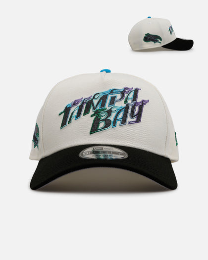 New Era Tampa Bay Rays 'Chrome Metallic Wordmark' 9FORTY A-Frame Snapback Chrome