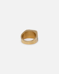 NXS Statement Ring Gold/Black