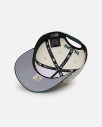 New Era Philadelphia Eagles 'Super Bowl Logos' 9FORTY A-Frame Snapback Chrome