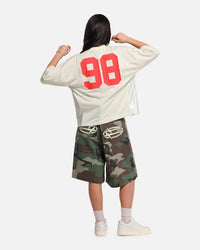 Loiter Cherry Jersey Off White/Red