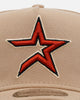 New Era Houston Astros 'Tan Pink' 9FORTY A-Frame Snapback Tan