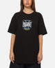 West Coast Choppers Skew Logo Flames T-Shirt Black