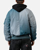 Alpha Industries Gradient Washed Flight Jacket Blue