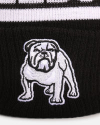 New Era Canterbury-Bankstown Bulldogs 'NRL Black White Beanies' Knitted Beanie Black