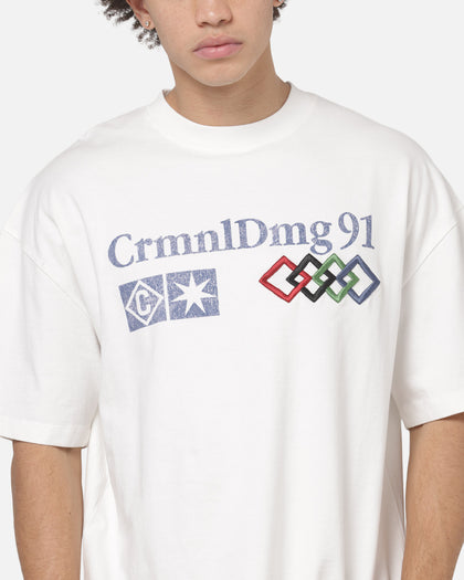 Criminal Damage Registration T-Shirt White